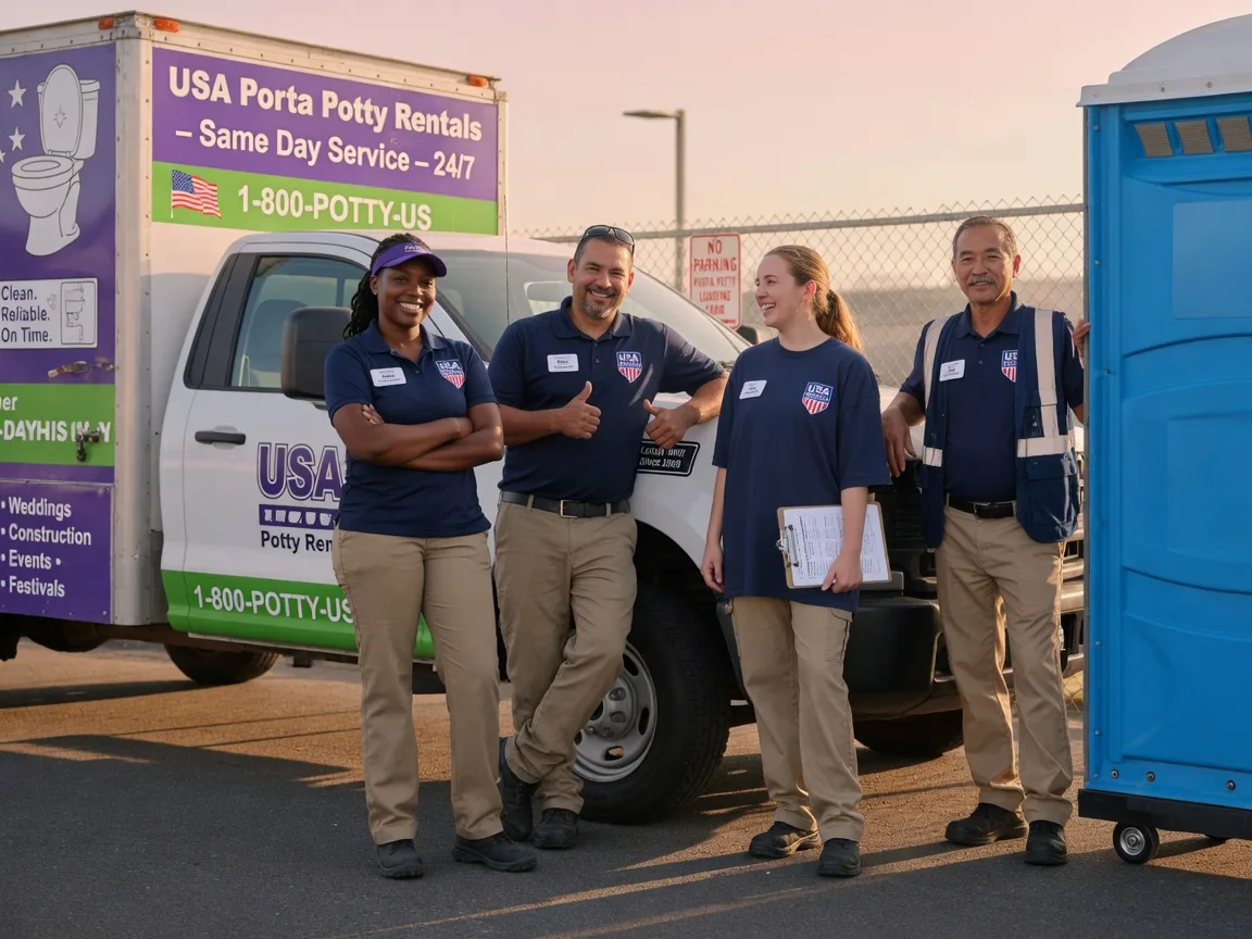 Porta Potty Rental company in Vanderbilt, MI